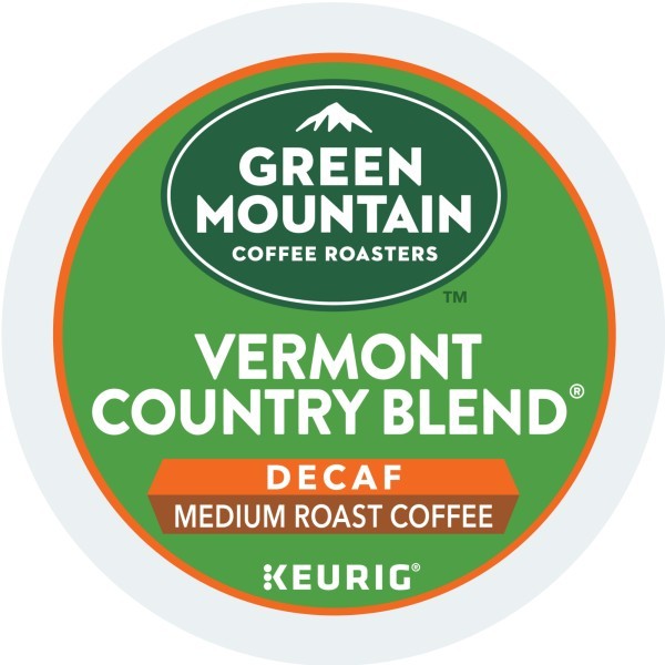 Green Mountain Coffee Vermont Country Blend Decaf, Keurig K-