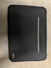 Two Black padded Hp Universal Laptop Sleeve Case w/ Zipper, Handle, Front Pocket
