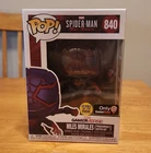 Funko Pop! Marvel Gamerverse Miles Morales Spider-Man #840 Glow GameStop