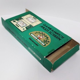 gamewatch Nintendo Game Watch Green House Mobile Box, Manual, Sticker Incl Japan