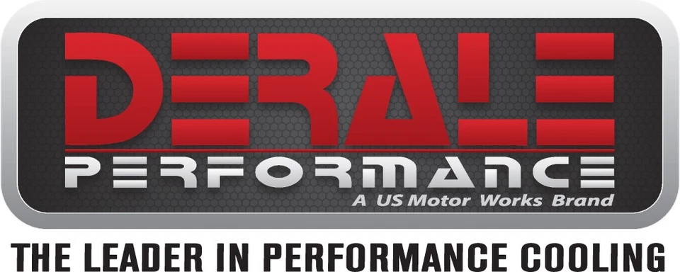 Kit medidor de temperatura de aceite eléctrico Derale iluminado negro sobre blanco 2-1/16" Foto 2 de 4