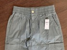 NWT GAP Kids Olive Green & Tan Cargo Pants Size 8 Utility Casual Elastic Waist — photo 7