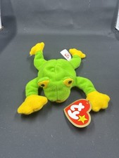 Smoochy the Frog 1993 TY Teenie Beanie Babies from McDonalds Happy Meal A9
