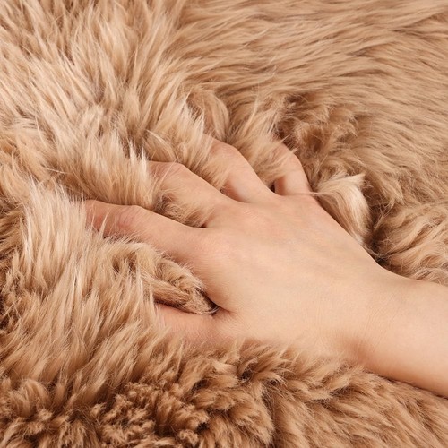 LLB Genuine Sheepskin Area Rug Wool Rug Fur Carpet Fluffy Shaggy Fur Rug for