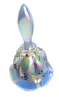 Fenton 5 3/4" Bell Grapes Opalescent Hand Painted #626 P. Hayhurst — photo 3