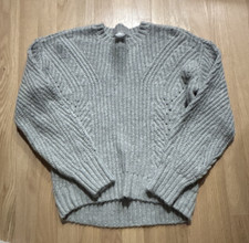 Abercrombie Kids Girls Gray Knit Sweater Long Sleeve size 13/14