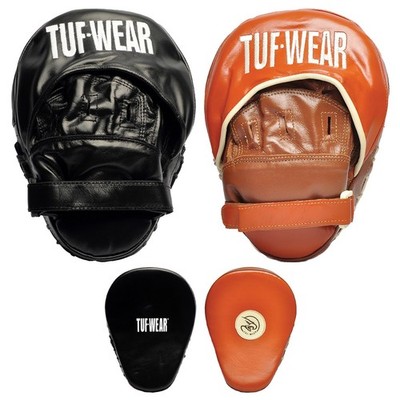 Tuf Wear Leder gebogen Fokus Haken & Jab Pads