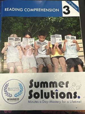 Summer Solutions Reading Comp Lvl 3 Workbook 3rd Ed