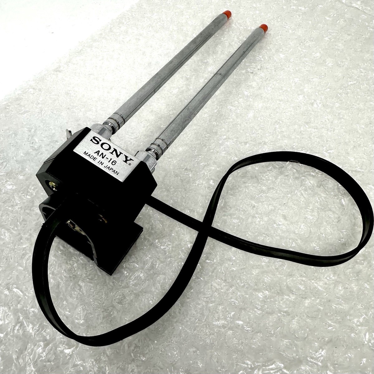Vintage SONY ANTENNA AN-16 Rabbit Ears TV Dipole VHF Analog
