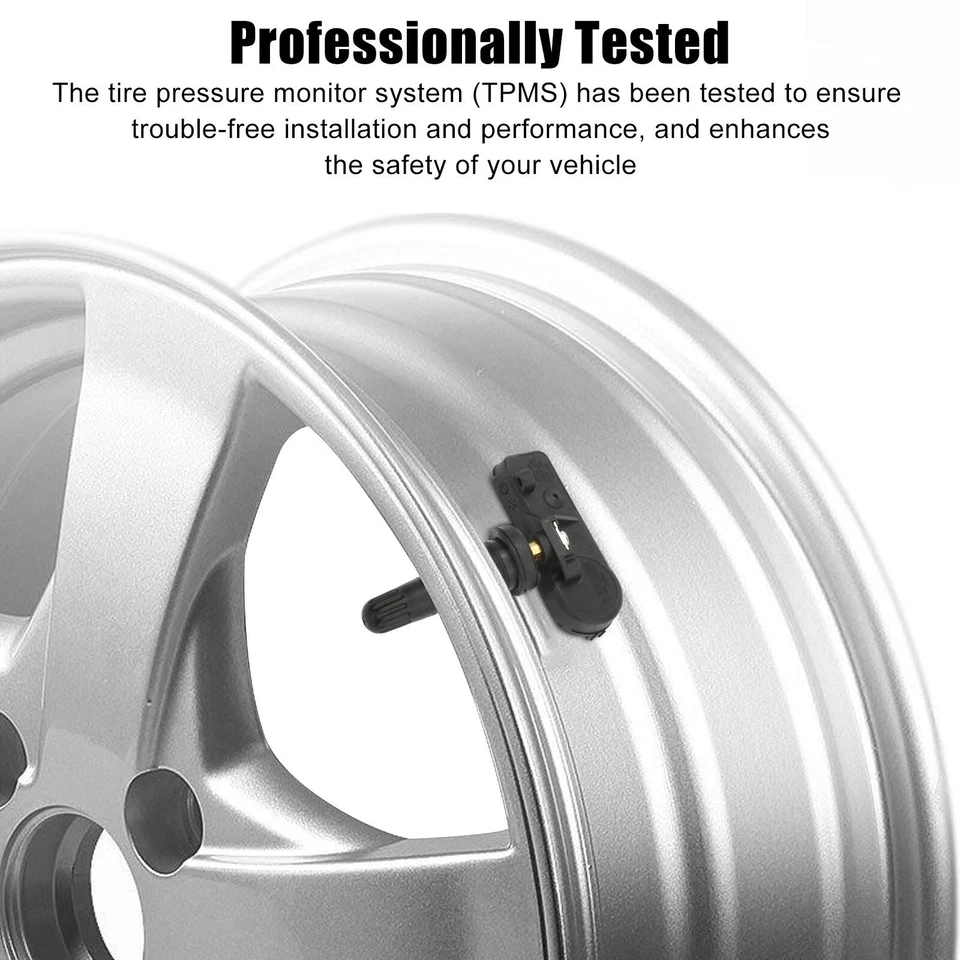 4 sensores de monitoreo de presión de neumáticos TPMS para Chevy GMC 20923680 Xbmucujkvkbjtlmt Foto 3 de 4