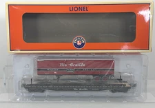 Lionel 1901030 TCA 2019 DRG&W Flatcar w Rio Grande Trailer O New Club #20191
