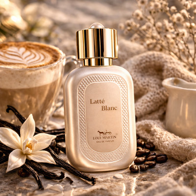 Loui Martin Latté Blanc Eau de Parfum 100ml Mixte Gourmand Lacté Vanille Doux