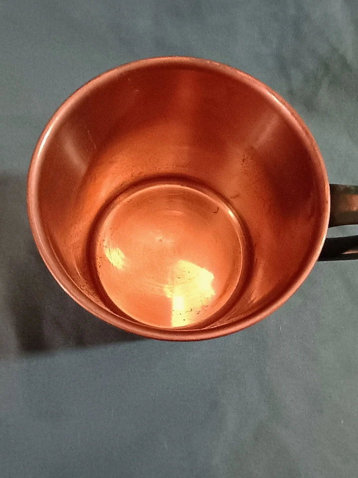 Life Begins After Coffee Tin Camping Mug Teal - Image 3 of 3