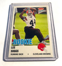 2003 Fleer Platinum LEE SUGGS RC Platinum Finish 69/100 Pittsburgh Steelers