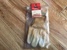 Vintage Wolverine Action Bow Hunting Glove Three 3 Finger NEW Leather Archery