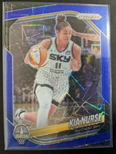 2025 Panini Prizm WNBA #24 Kia Nurse - Blue Velocity Prizm - Chicago Sky