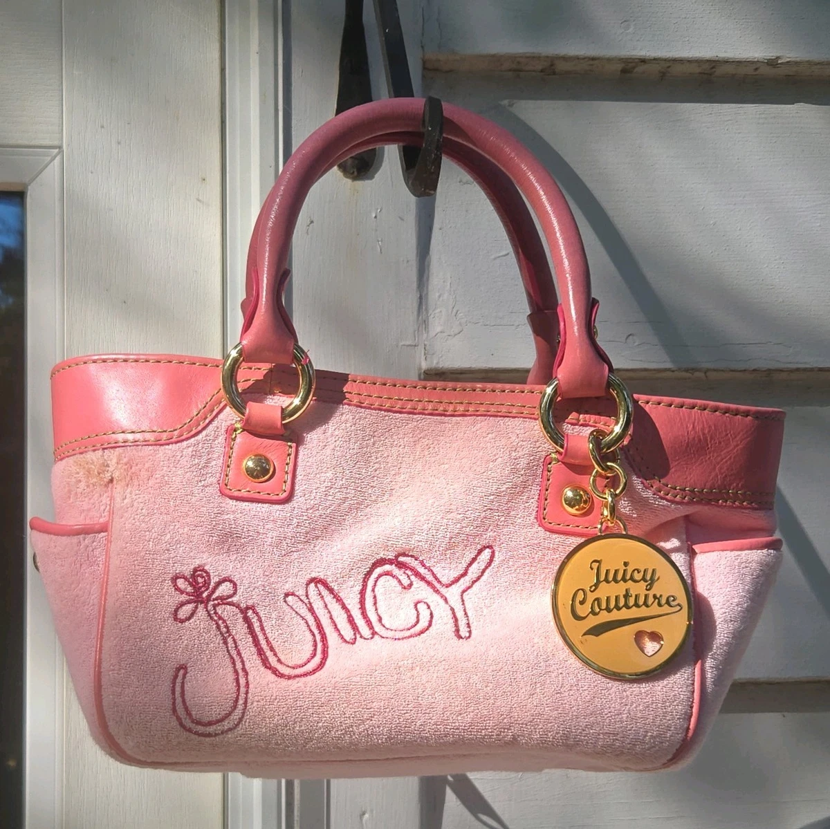 25+ Juicy Couture Embroidered Pink Bags & Handbags for Women for