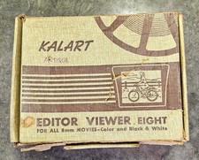 Vintage Kalart Editor Viewer Eight with Original Box - Untested