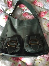 Olive Green Leather Hobo Bag,  Blondie Mania