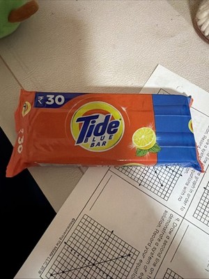 Tide Big Bar Blue Laundry Soap Bar 250g (HELPS BRIGHTEN WHITES & REMOVES STAINS)