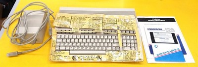       Vintage Commodore 128 C128 Computer w Power Supply & System Disks
