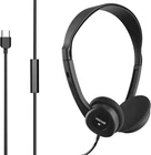 Maxell HP-101 USB-C Wired Headphone with MIC Black [New Headphone]