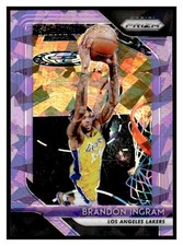 2018-19 Prizm Purple Ice Brandon Ingram /149 Los Angeles Lakers