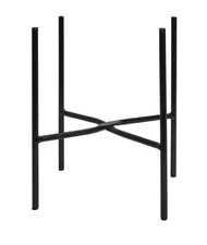 Mainstays 8 inch Black Metal Versatile Plant Stand