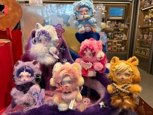 Pop Mart Skullpanda My Little Pony Series Plush Doll Pendant Toys Gift