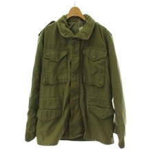 Used 70S 75 Us Army M-65 Alpha Industries Field Jacket S-R Olive Green Military
