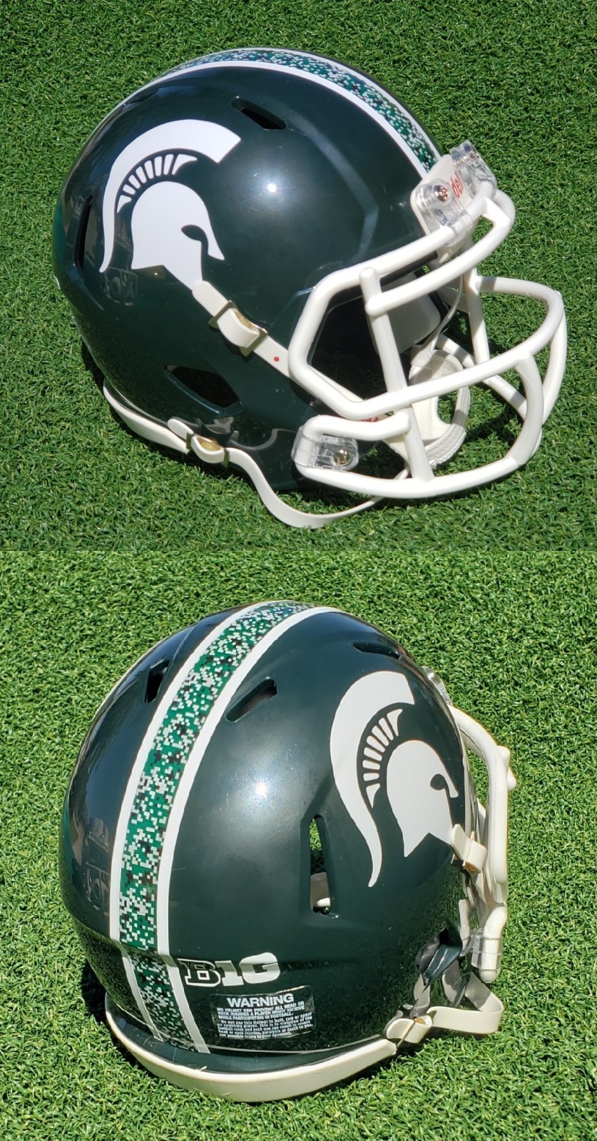 MICHIGAN STATE SPARTANS 2025 CAMOUFLAGE STRIPE GAME 10 FOOTB