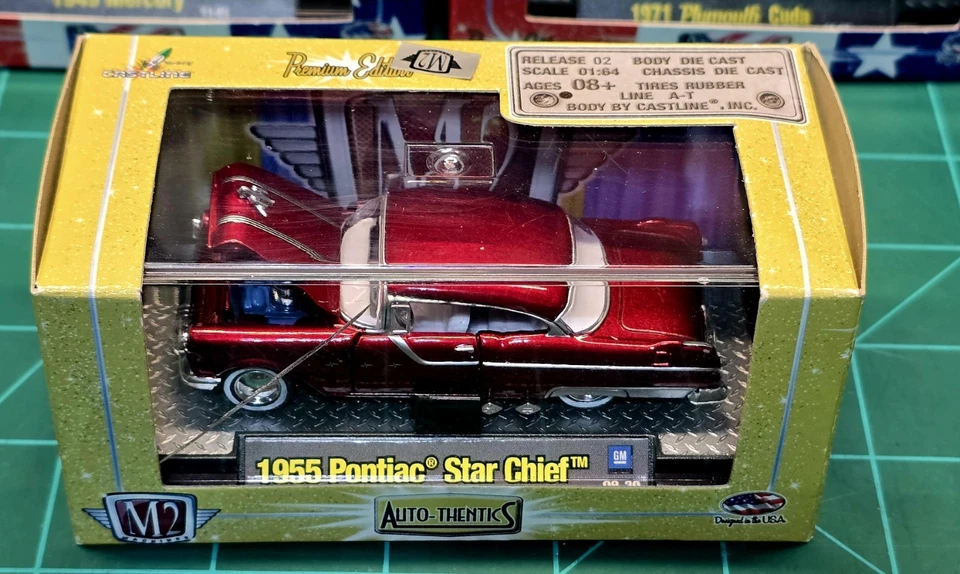 M2 MACHINES 1955 PONTIAC STAR CHIEF - Image 2 of 4