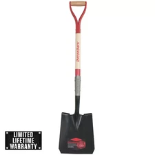 23.5 In. Wood D-Handle Square Point Shovel