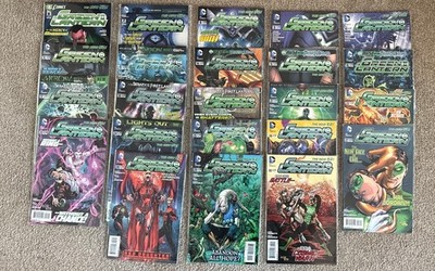 Mixed Lot DC Comics Green Lantern New 52 (23 Issues Total) 6-11, 13-19, 21-30