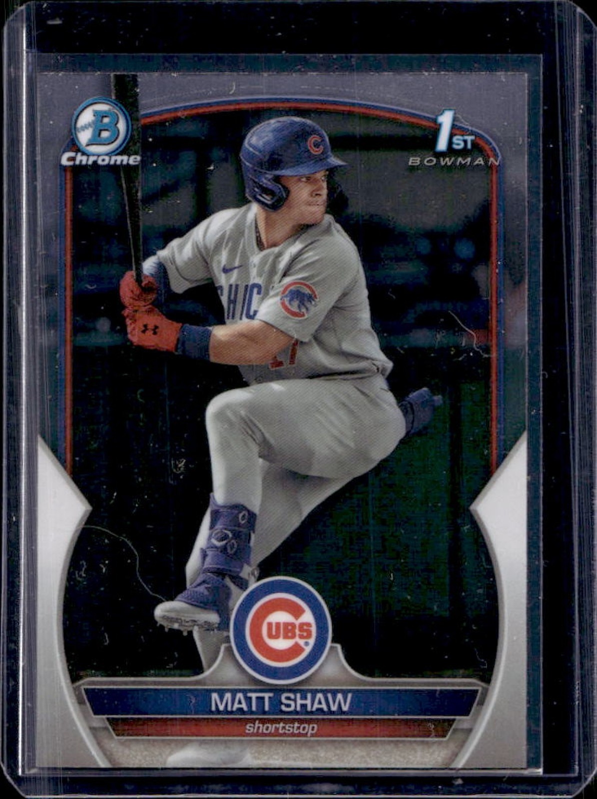 2023 Bowman Draft Matt Shaw Chrome 1st Prospect #BDC-33 Cubs
