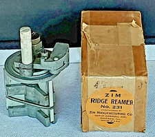 Vintage Zim Ridge Reamer - Engine Motor Cylinder Bore Step Removal No. 231