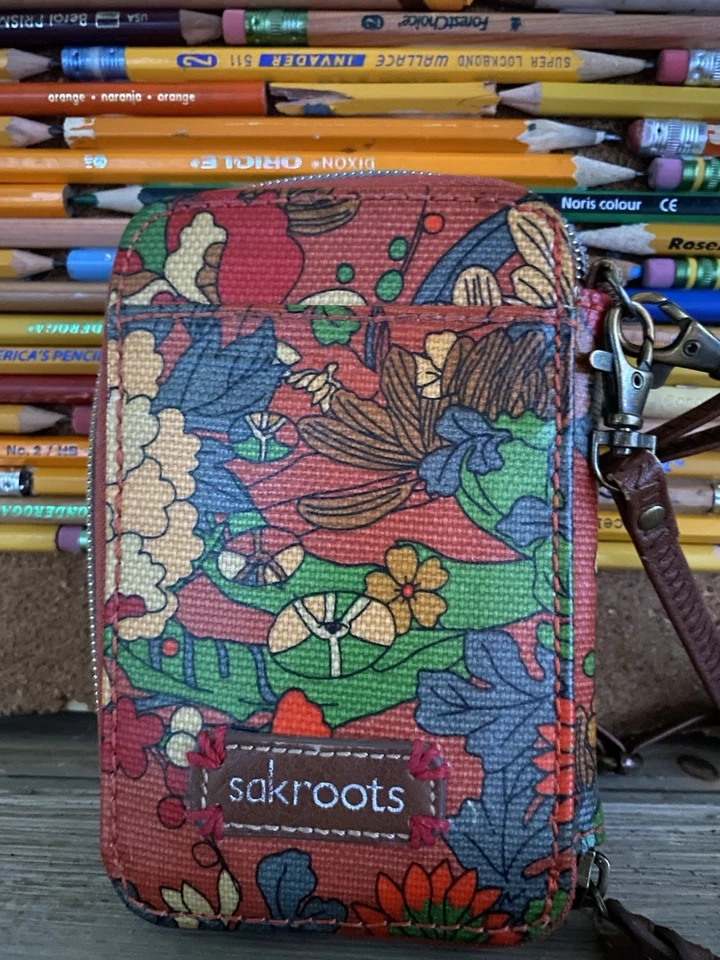 Cartera Bandolera Sakroots Floral Smartphone  Foto 2 de 4