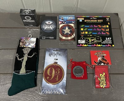 Lootcrate Exclusive Lot - Superfight, Marvel, Street Fighter, Harry Potter, Etc.