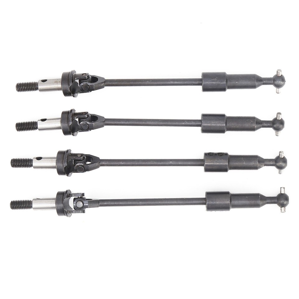 4Pcs RC Steel Adjustable Universal Drive Shaft Transmission Axle For