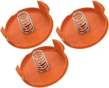 Spool Head Cap & Spring BLACK & DECKER Weed Eater String Trimmer bump cover 3 pk