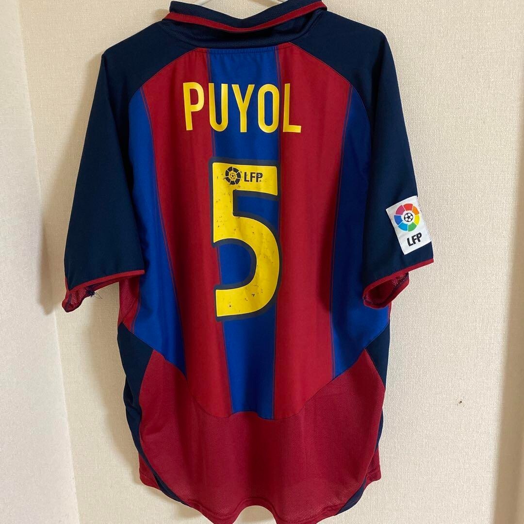 FCバルセロナ PUYOL 5 シャツ Mサイズ 【公式通販】