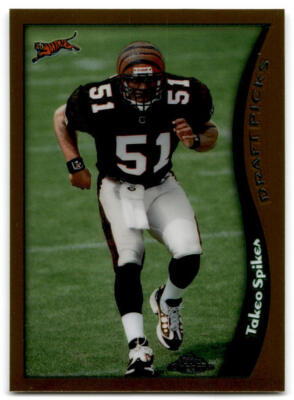 1998 Takeo Spikes Topps Chrome  Rookie