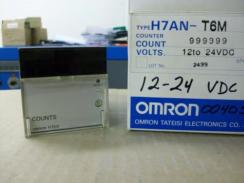 OMRON   H7AN-T6M  12-24VDC    RELAY COUNTER