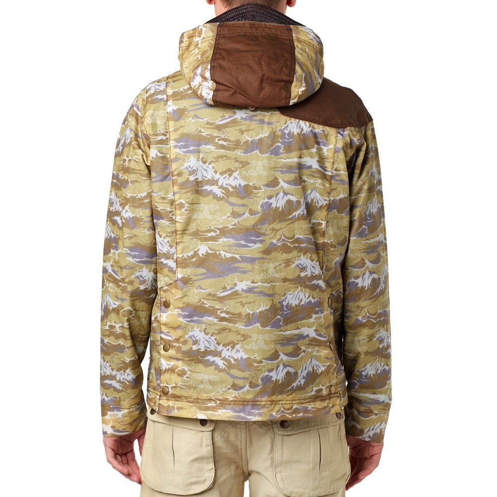 Barbour Men's Wave Mountain Parka, Size Medium, Stone Color, MSRP $899 image 3