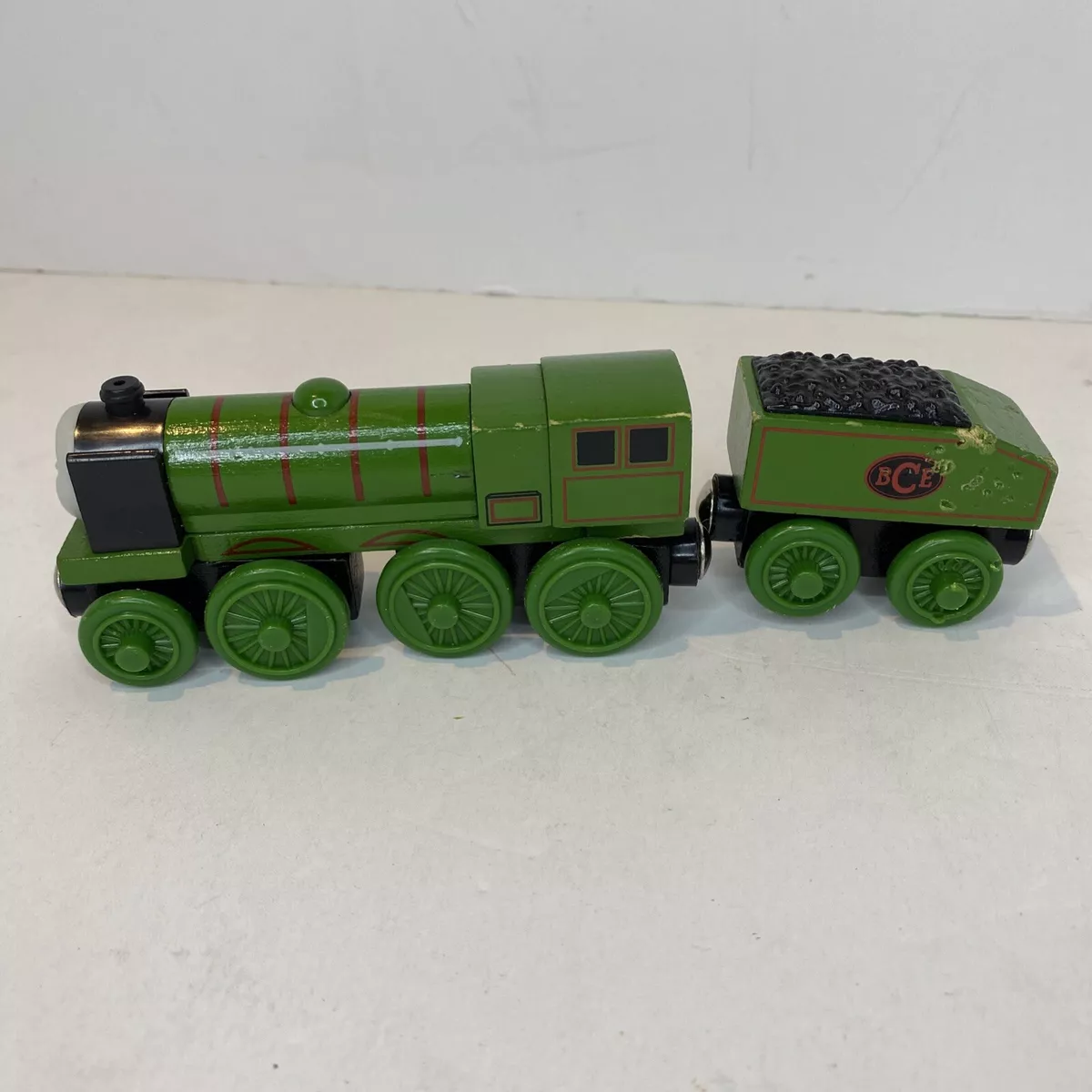 Wooden railway sale big city engine
