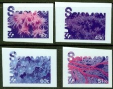 Solomon Is. 1987 Coral set progressive MASTER PROOFS
