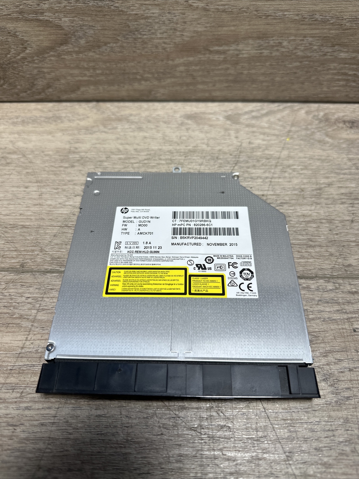 Genuine HP Super Multi DVD Writer (Model GUD1N) eBay