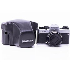 Voigtlander VSL 3-E Camera  Ultron 50mm f1.8 lens  White  Singapore  1977