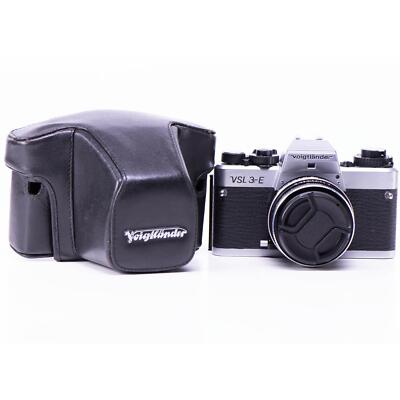 voigtländer VSL 3-E フィルム一眼レフカメラ Voigtlander VSL 3-E Camera | Ultron 50mm f1.8 lens | White