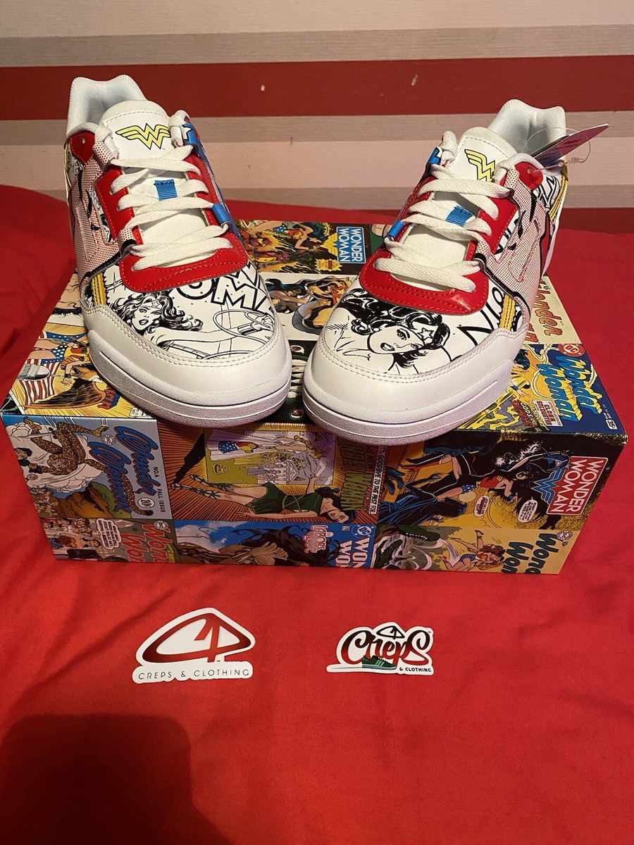 Reebok x DC Wonder Woman ‘Strength’ Workout Plus (Low) GZ8525 UK9 *BNIB*
